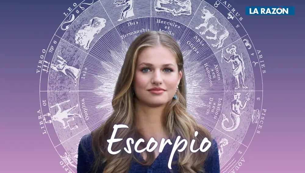 Princesa Leonor, Escorpio signo del Zodíaco, horóscopo de hoy