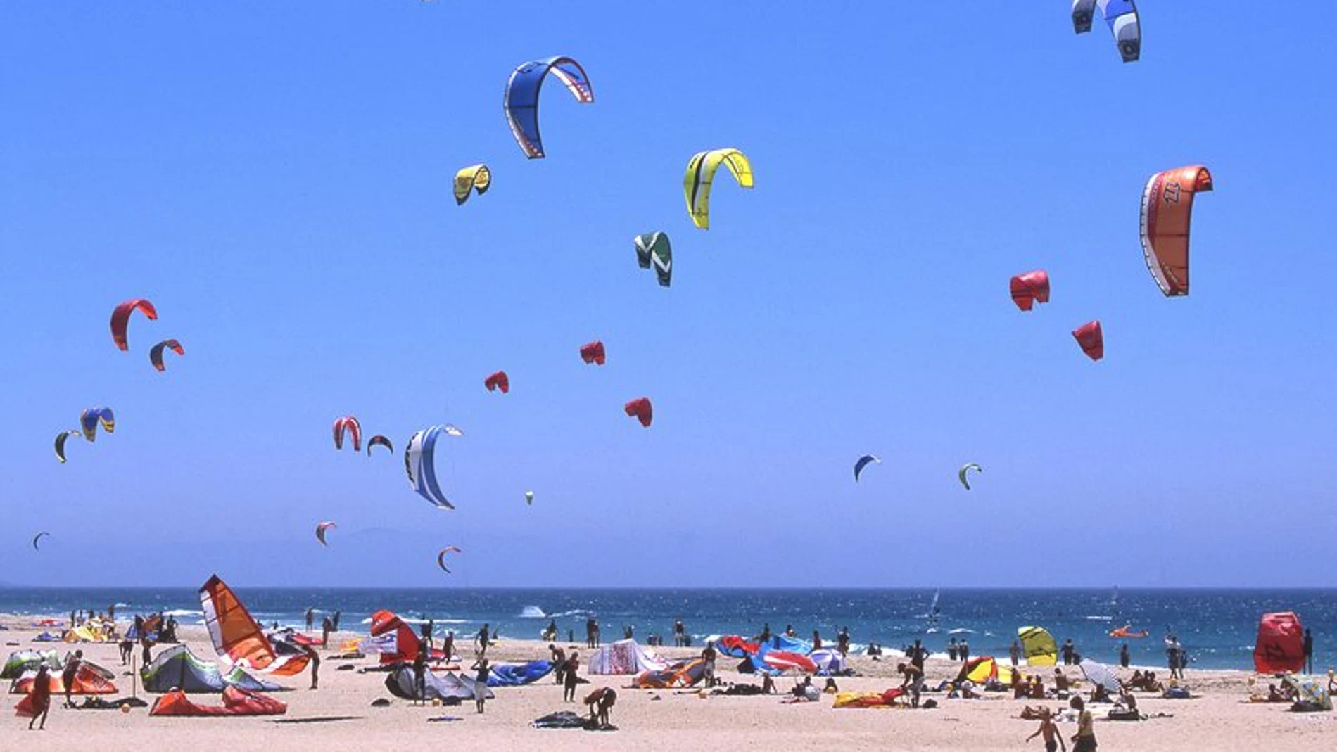 Playa de Valdevaqueros, en Tarifa (Cádiz)