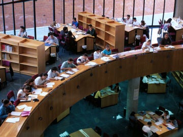 Una de las Bibliotecas de la Universidad de Málaga