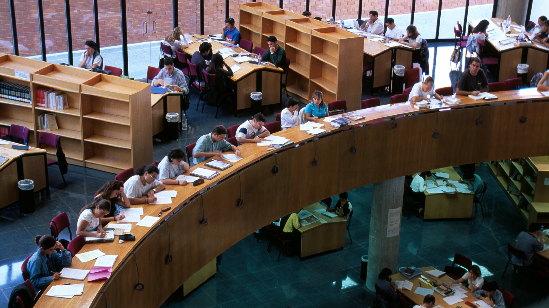 Una de las Bibliotecas de la Universidad de Málaga