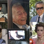 Victoriano Valencia junto a sus buenos amigos en su 93 cumpleaños
