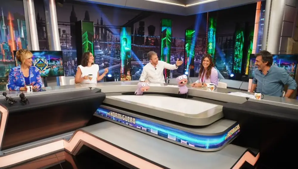 Tamara Falcó en la mesa de tertulia de Pablo Motos