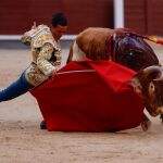 David Galván, en el cierre de faena al tercero