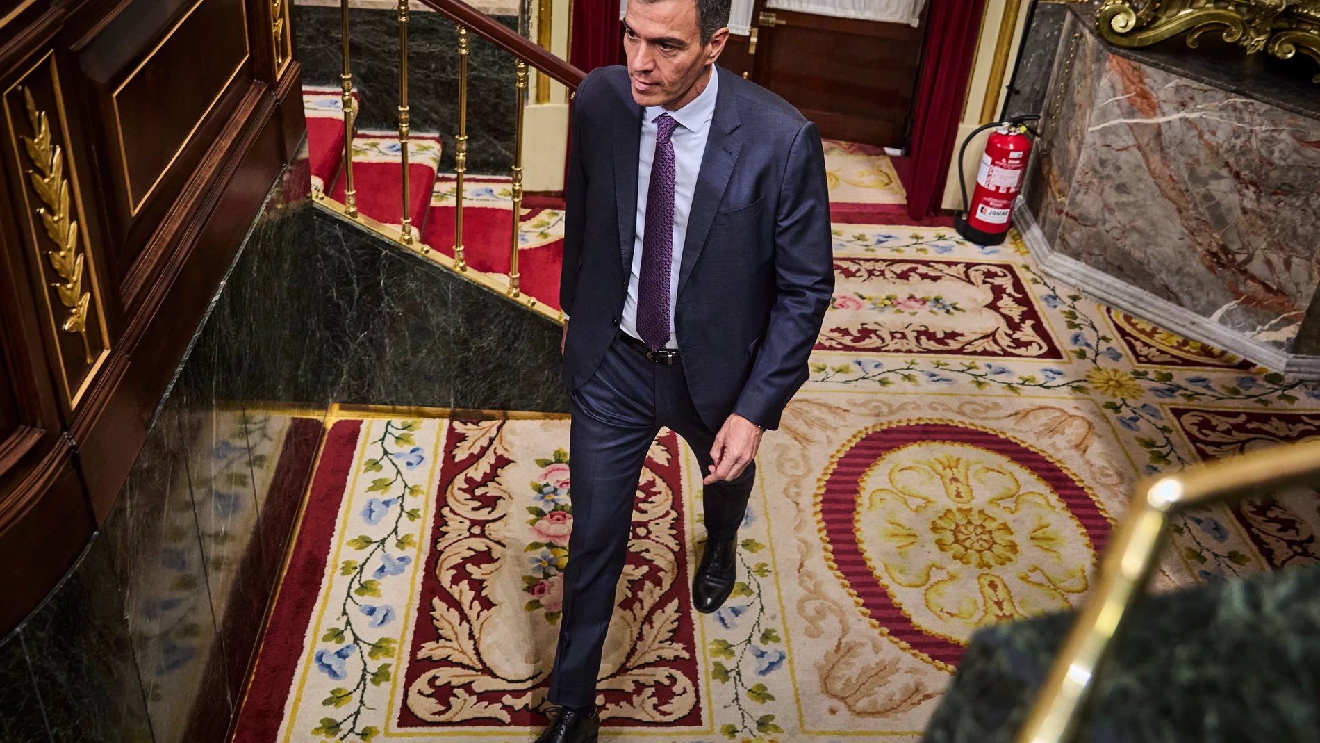 El Congreso ha aprobado este jueves, con 177 votos a favor y 172 en contra, la proposición de ley de amnistía para la normalización institucional, política y social en Cataluña, una iniciativa pactada por el PSOE con Junts y ERC y que permitió hace seis meses la investidura de Pedro Sánchez. Asisten Pedro Sanchez, Alberto Nuñez Feijoo, Míriam Nogueras, Gabriel Rufian, Jordi Turull, Oriol Junqueras y protestas de los diputados de Vox. © Alberto R. Roldán / Diario La Razón. 30 05 2024