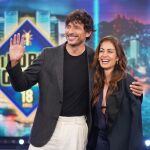 Andrés Velencoso y Hiba Abouk en 'El Hormiguero'