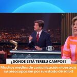 Terelu Campos en el plató de 'Mañaneros'