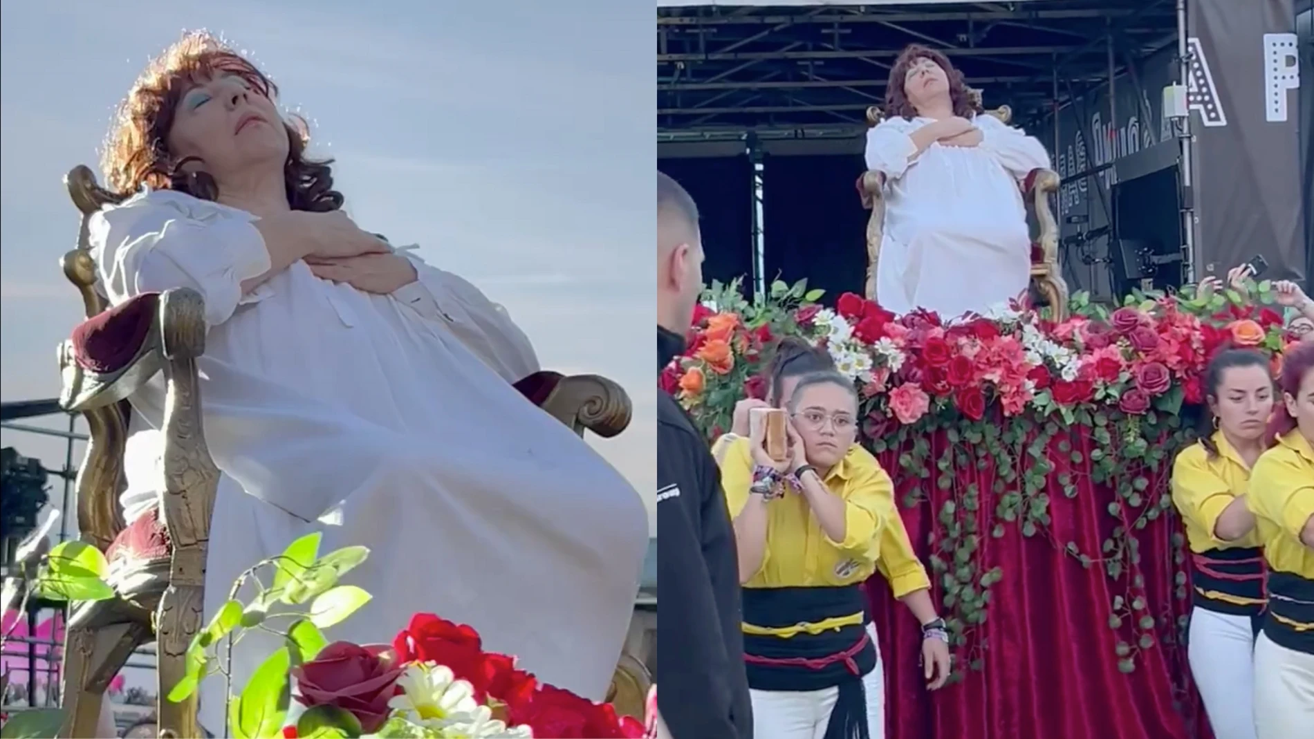 La entrada de Carmen Machi en el debut de Stella Maris en el Primavera Sound