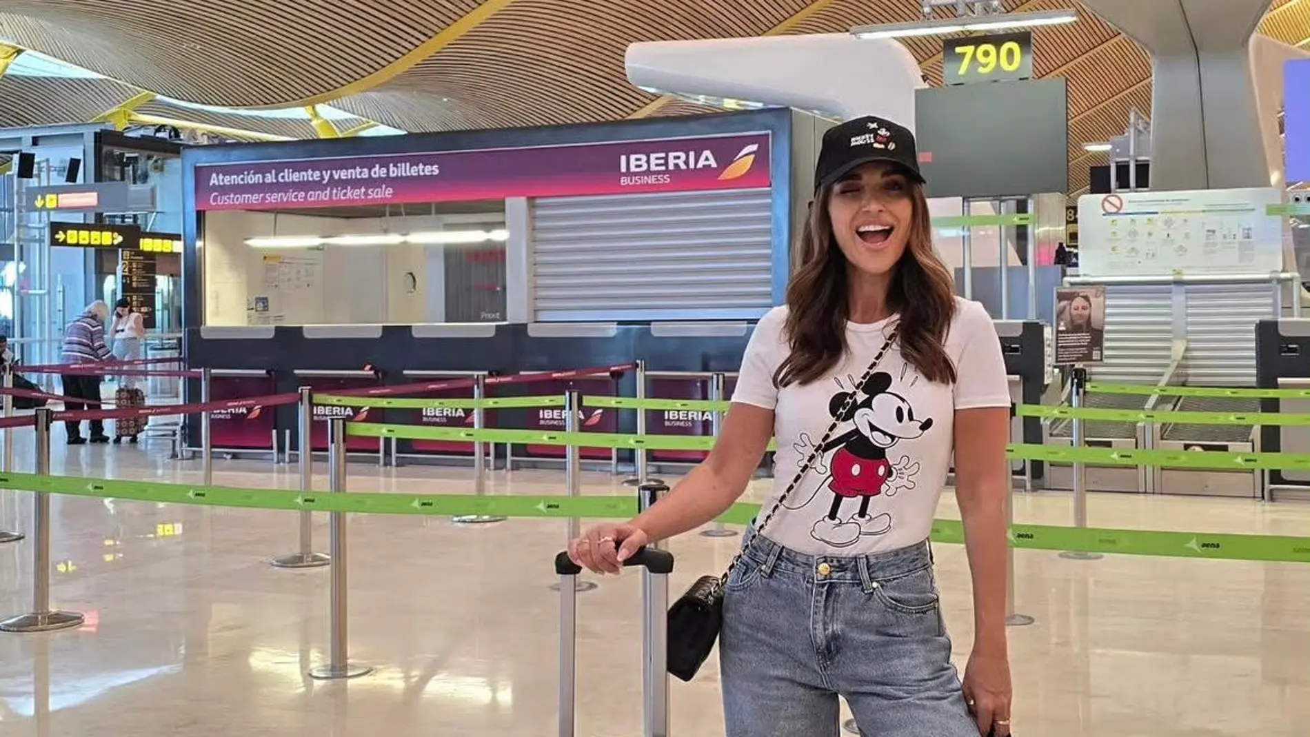 Paula Echevarría y su look de viaje.