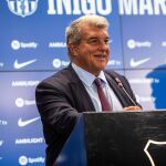 Joan Laporta, presidente del Fútbol Club Barcelona