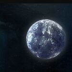 Representación artística de un planeta rebelde