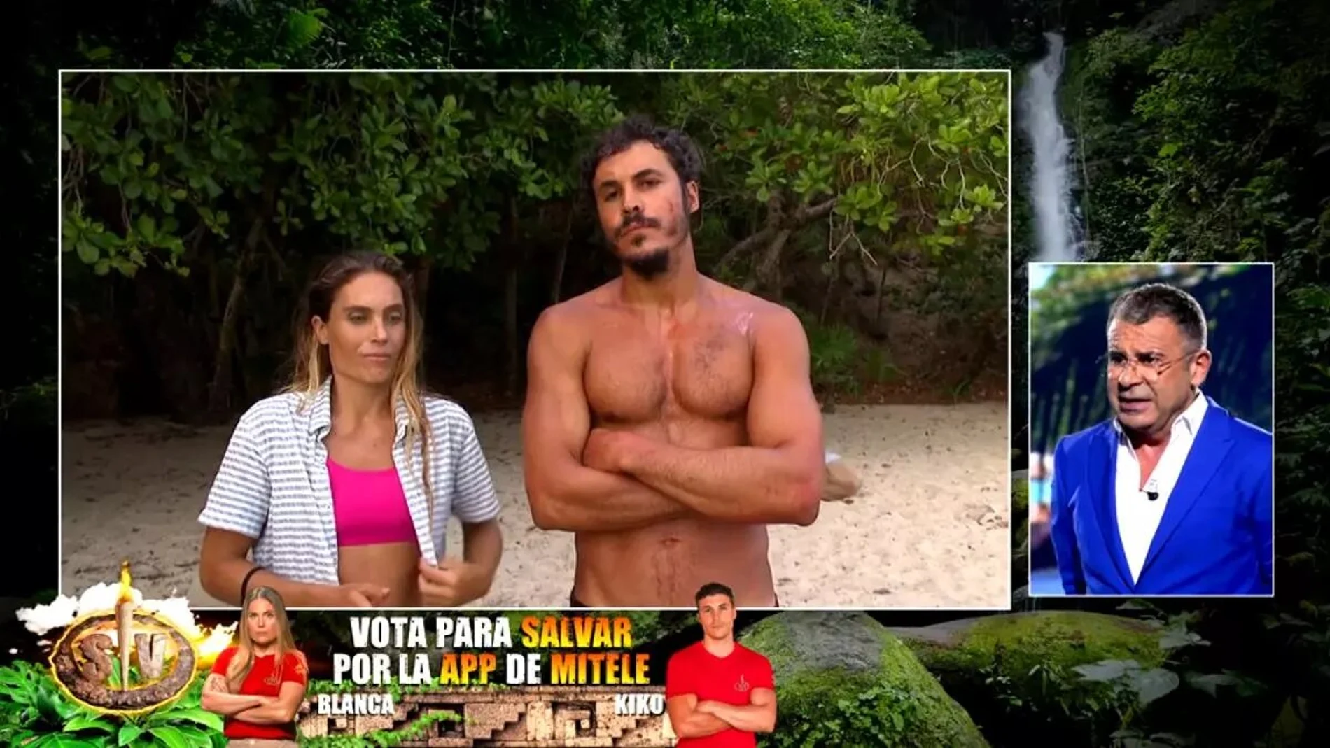 Blanca Manchón y Kiko Jiménez en 'Supervivientes 2024'
