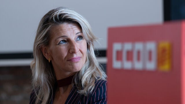 AV.- 9J.- Yolanda Díaz afirma que la OPA del BBVA al Sabadell es "un factor de riesgo" para España