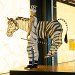 La exposición recoge vestuario original de El Musical El Rey León