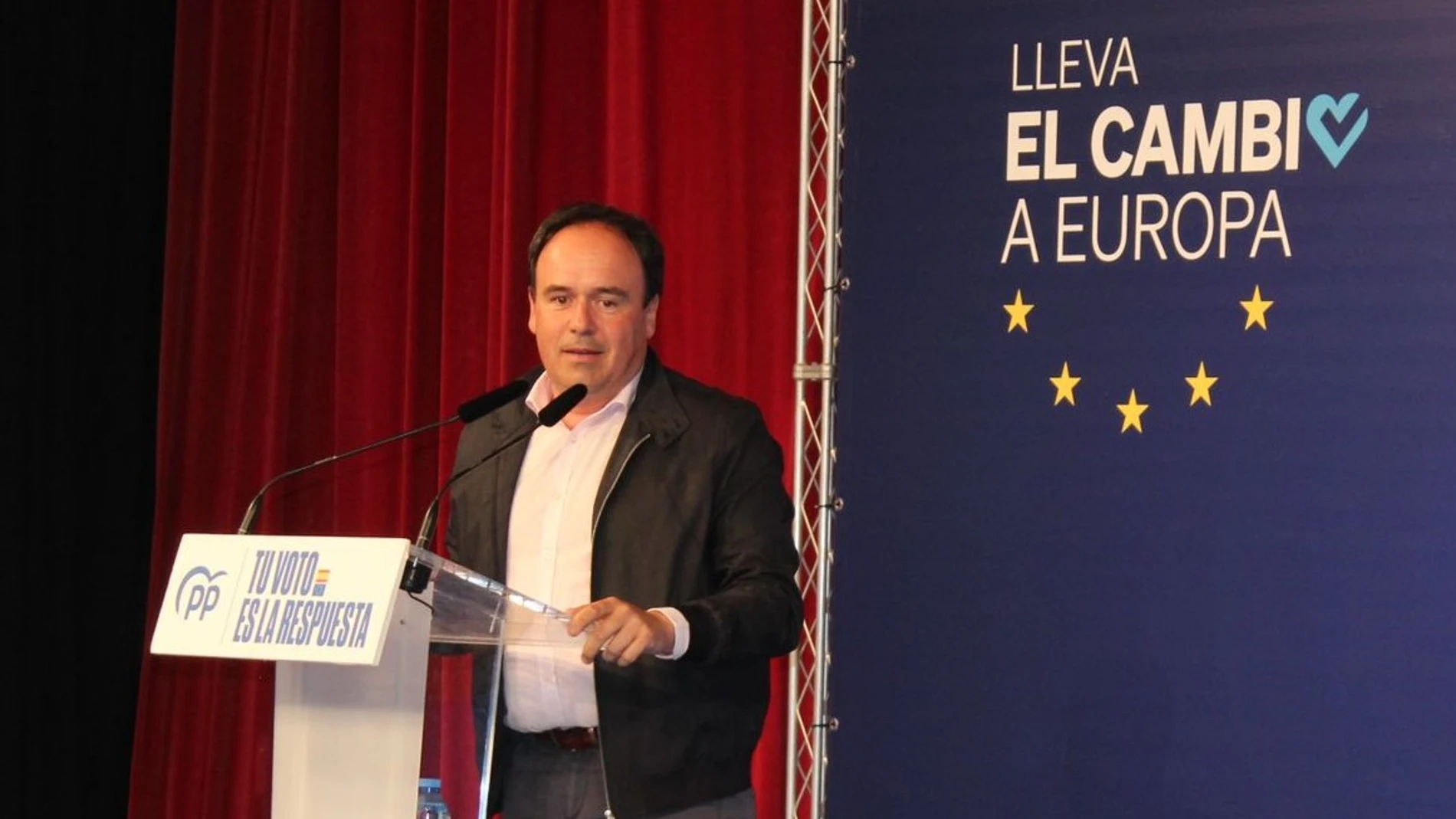 El secretario general del PPCV, Juanfran Pérez