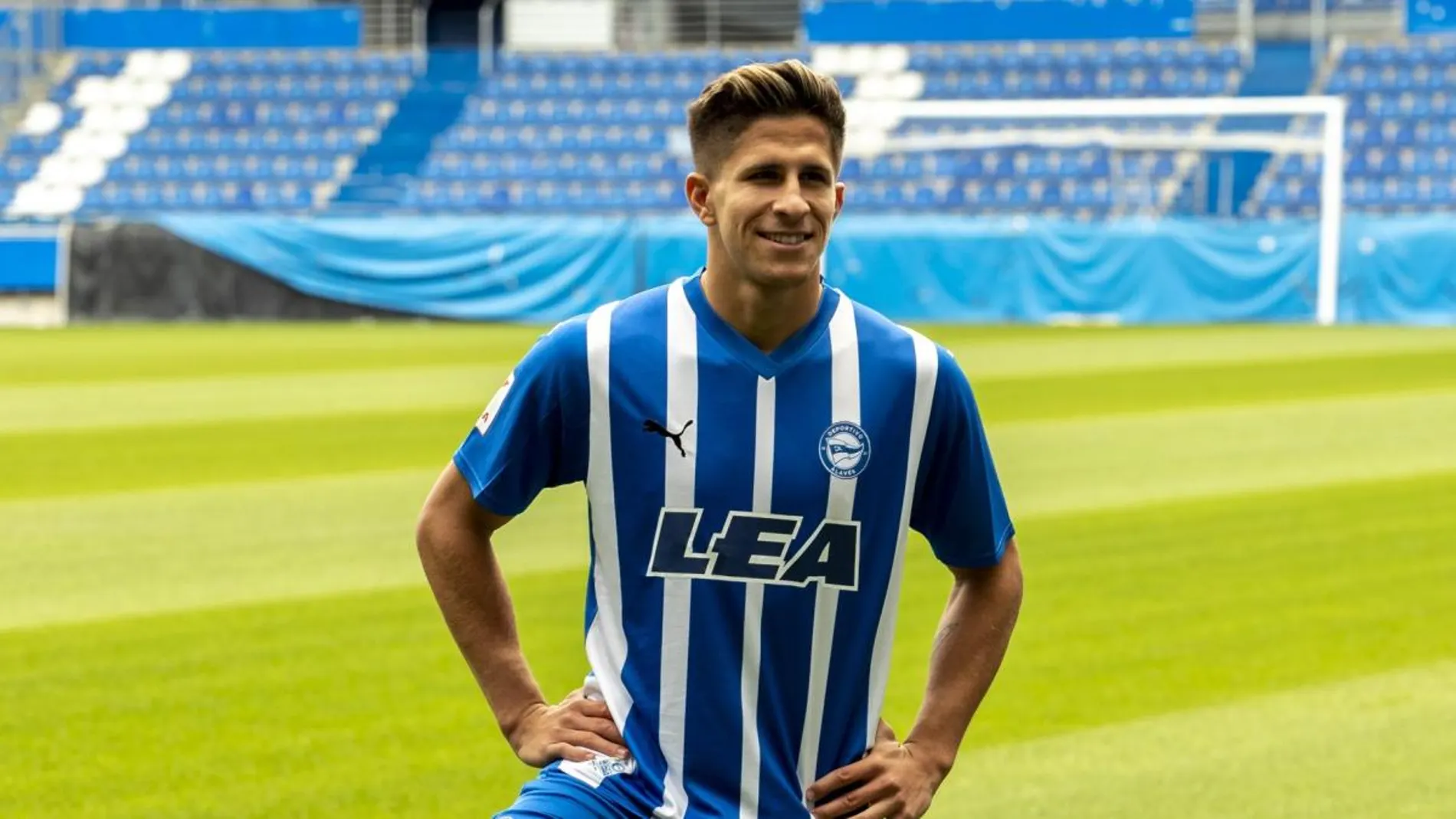 Giuliano Simeone con el Alavés