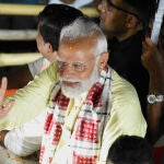 India.- Encuestas a pie de urna en India comienzan a otorgar una cómoda mayoría al partido del primer ministro Modi