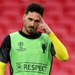 Mats Hummels, este viernes en Wembley