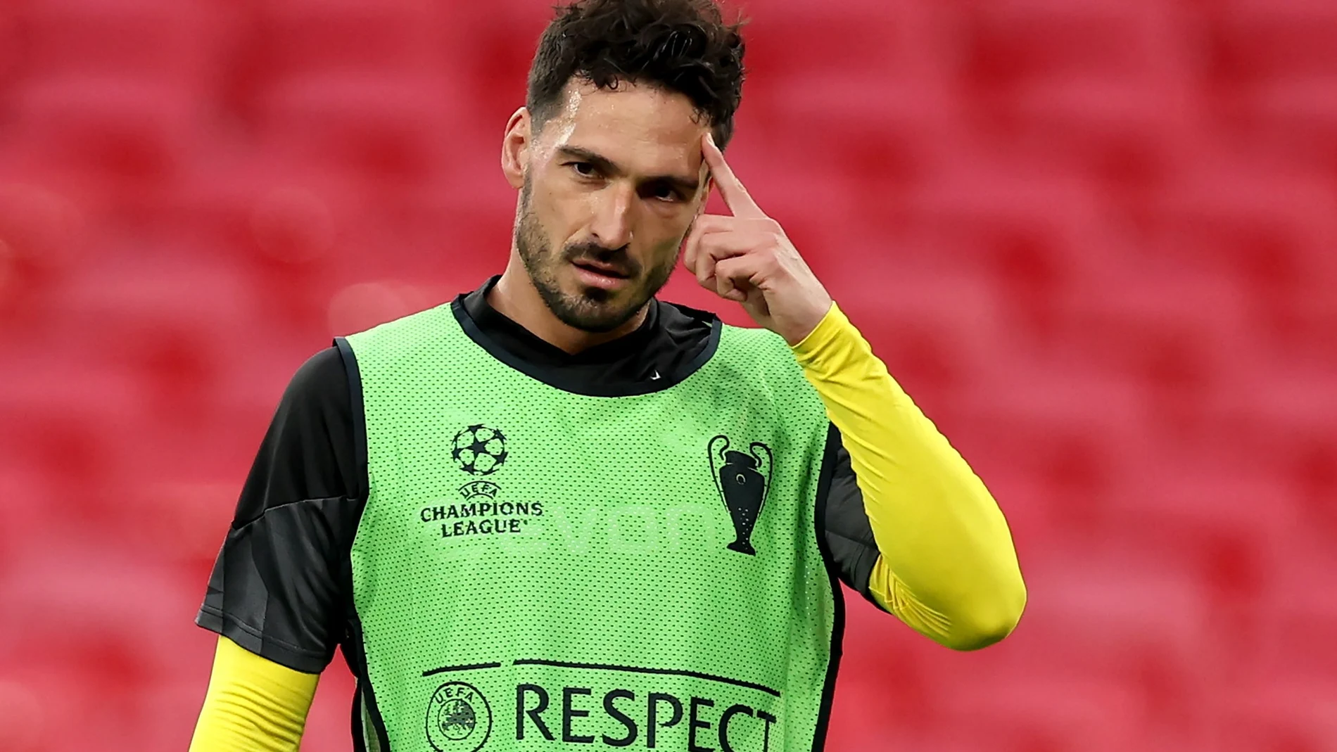 Mats Hummels, este viernes en Wembley