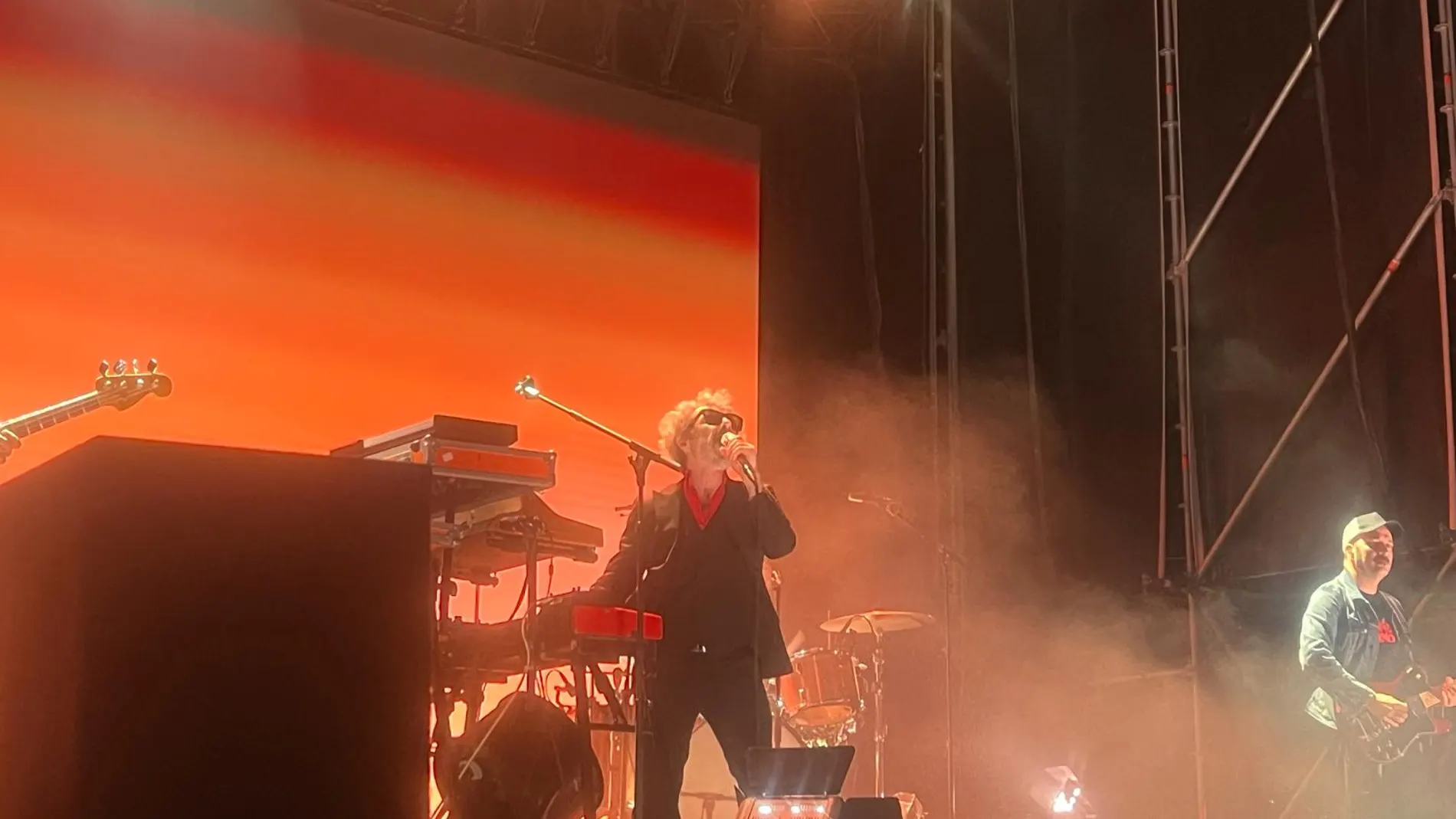 León Benavente en su concierto el sábado en el Spring Festival de Alicante
