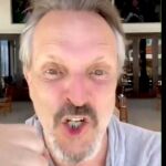 Miguel Bosé ha celebrado la victoria del Real Madrid en la Champions