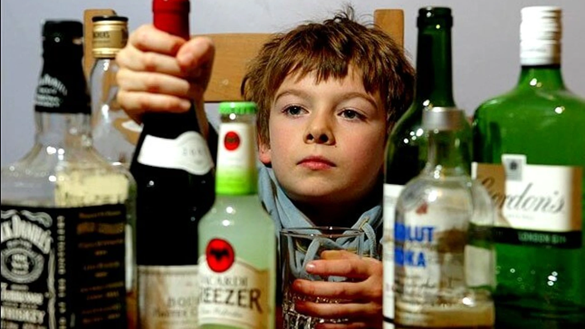 Consumo de alcohol en niños