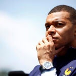 Kylian Mbappé con la selección francesa