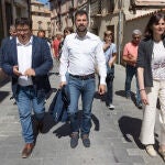 Tudanca visita la localidad soriana de Almazán