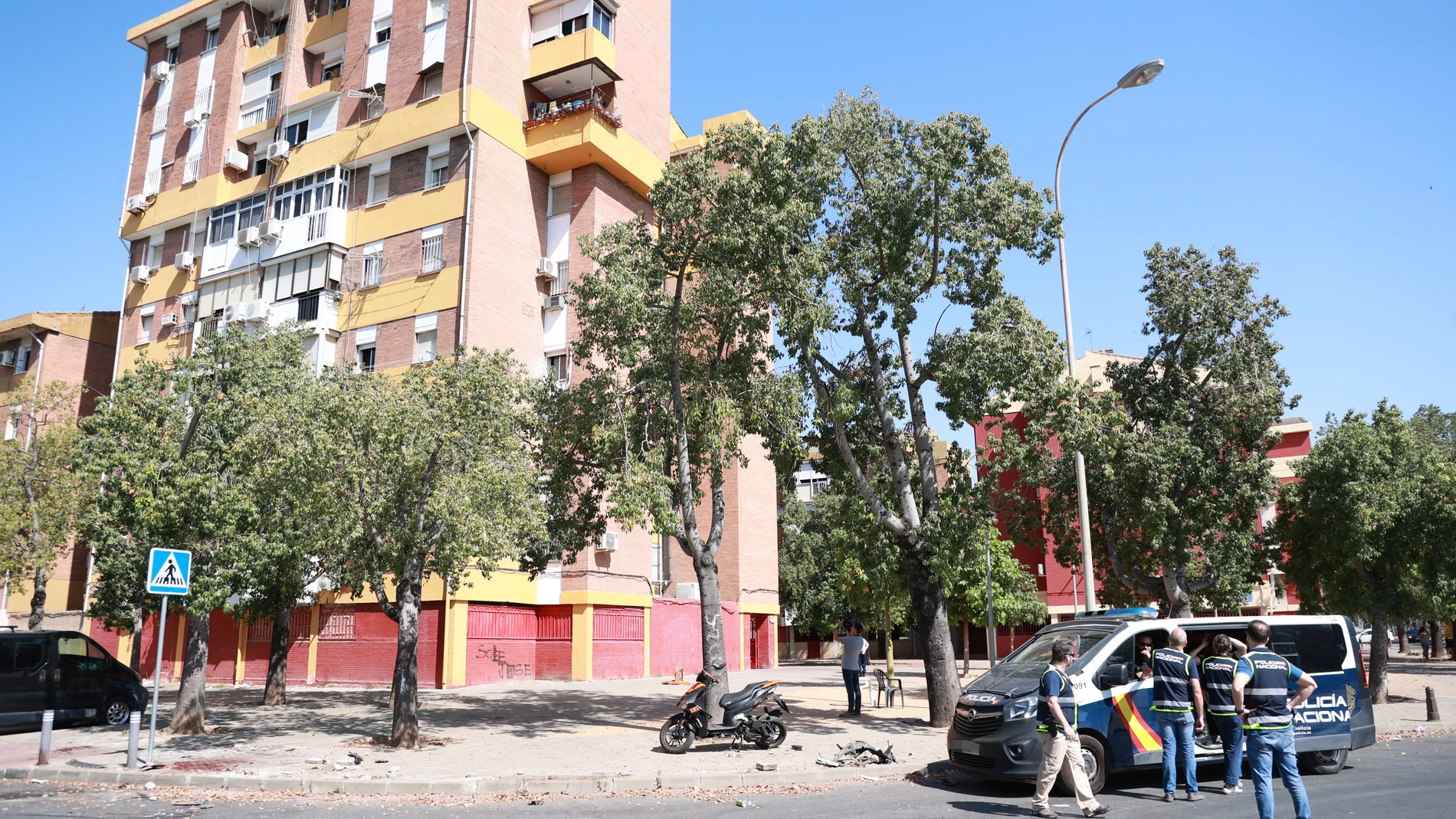 Calle de las Tres Mil Viviendas donde tuvo lugar la reyerta