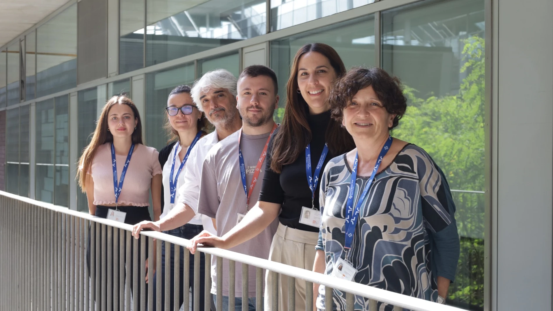 Anna Bigas junto a otros investigadores que han participado en el estudio