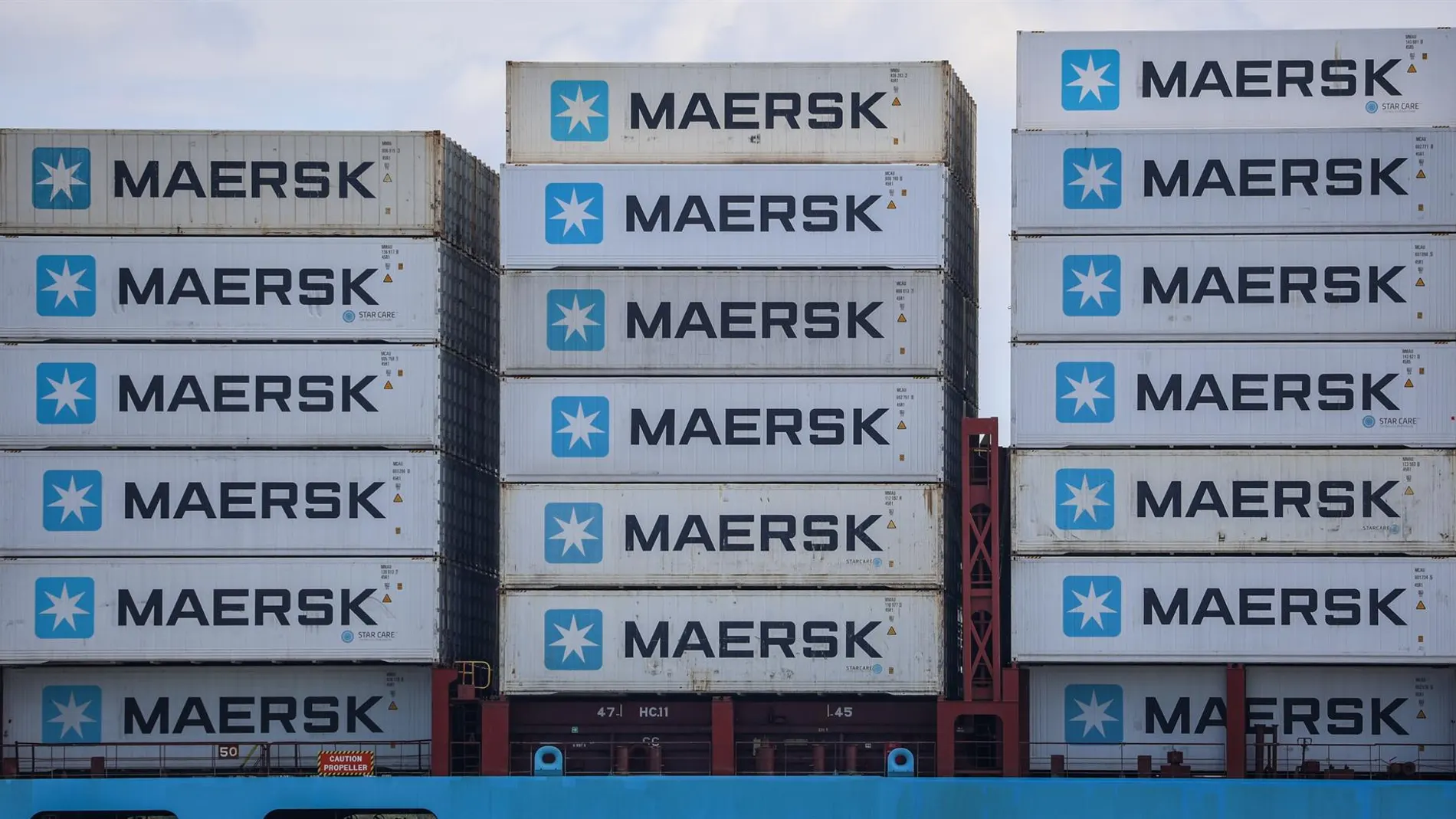 Dinamarca.- Maersk mejora previsiones por el impacto en las tarifas de la crisis del mar Rojo