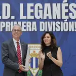 Isabel Díaz Ayuso con vestido de Zara.