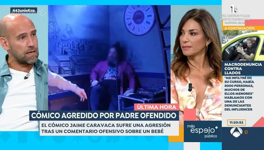 Gonzalo Miró y Mariñó Montero en 'Espejo Público'