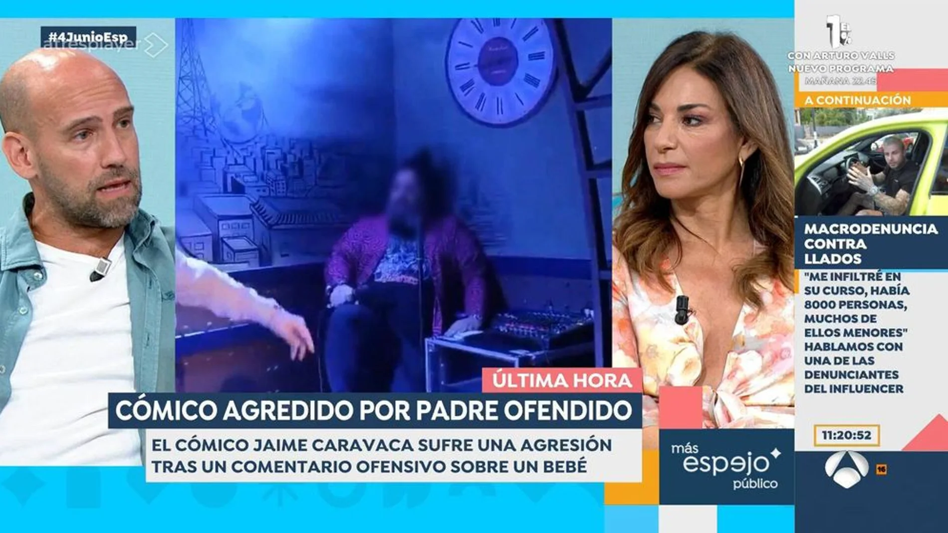 Gonzalo Miró y Mariñó Montero en 'Espejo Público'