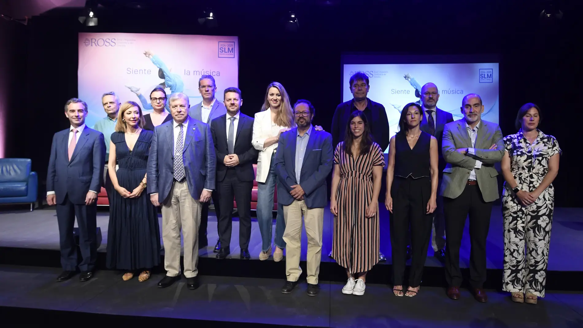 Foto de familia en la presentación de la nueva temporada de la ROSS