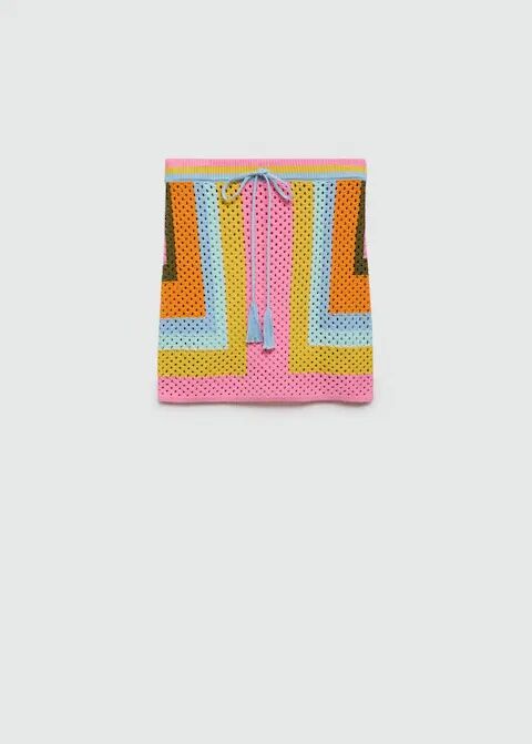 Mini falda crochet