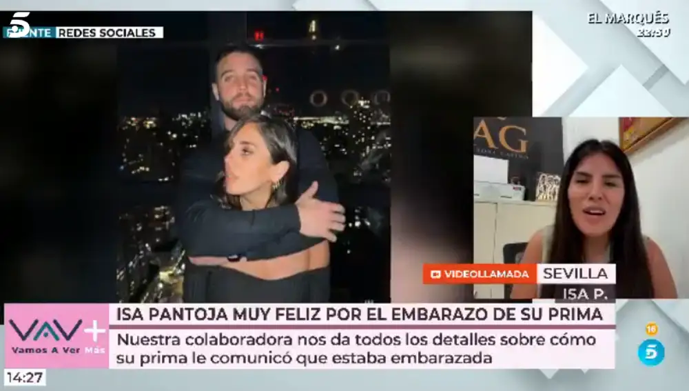 Isa Pi sobre el embarazo de Anabel Pantoja