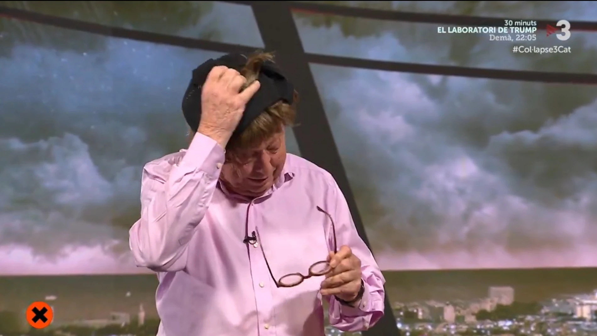 El señor Barragán justo antes de su transformación