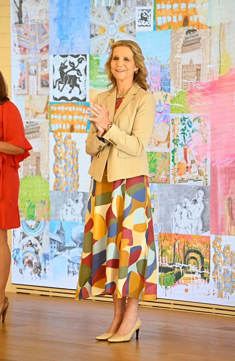 La Infanta Elena preside la entrega de los Premios del “Concurso de Pintura Infantil y Juvenil para Centros Escolares” de Patrimonio Nacional