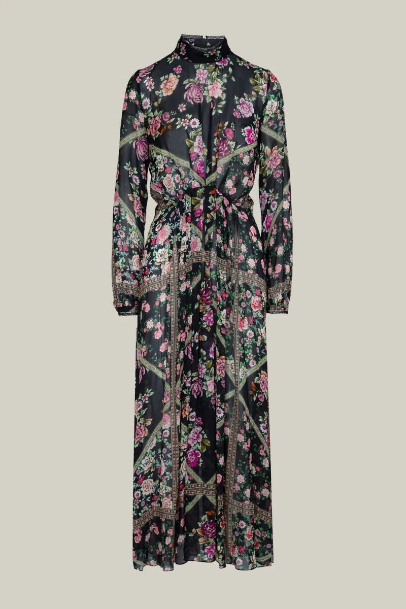 Vestido estampado.