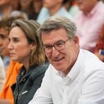 Feijóo participa Valencia en el mitin de cierre de campaña del PP 