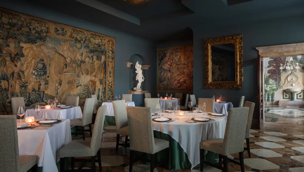 Salón en el Restaurante La Veranda