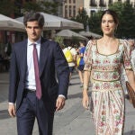 Sofía Palazuelo y su look para el Teatro Real.