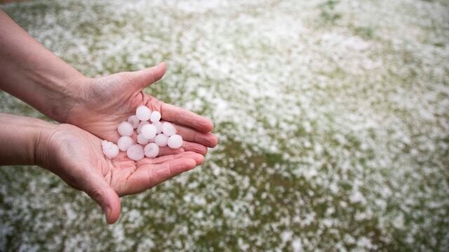El granizo podrá volver a aparecer en Castilla y León