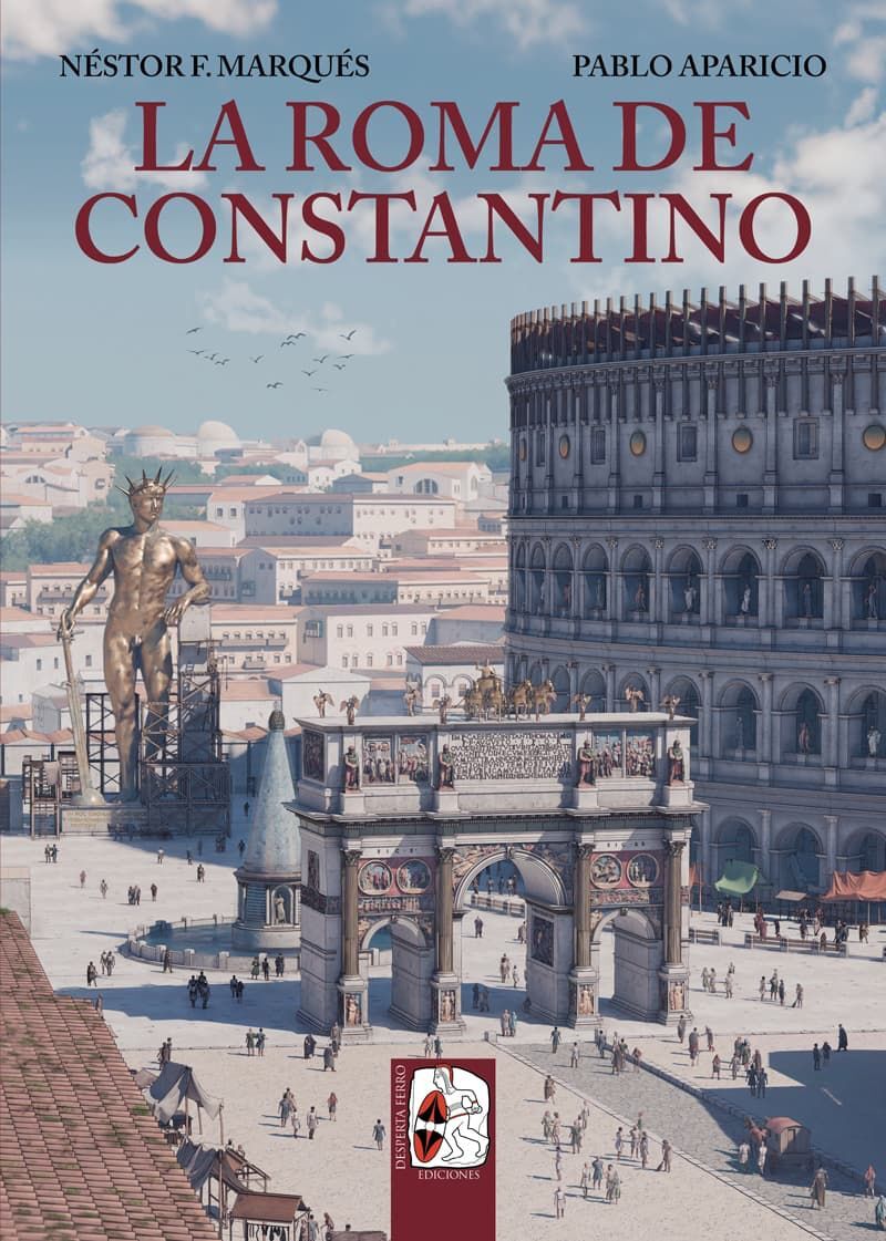 Portada del libro sobre la Roma de Constantino