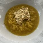 Risotto con lámina de Oro, una de las especialidades
