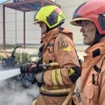 Imagen de archivo de los bomberos de Valencia