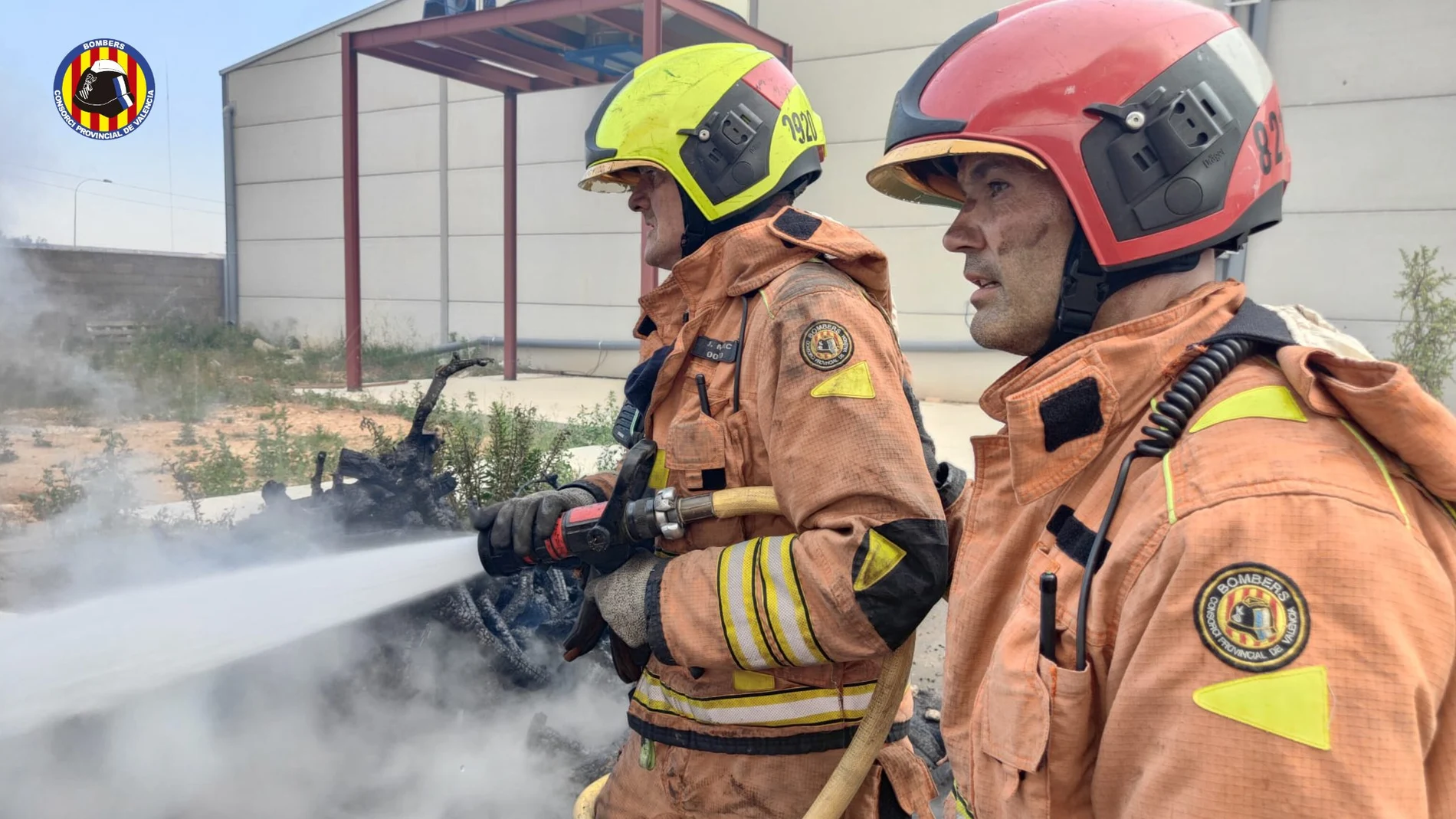 Imagen de archivo de los bomberos de Valencia