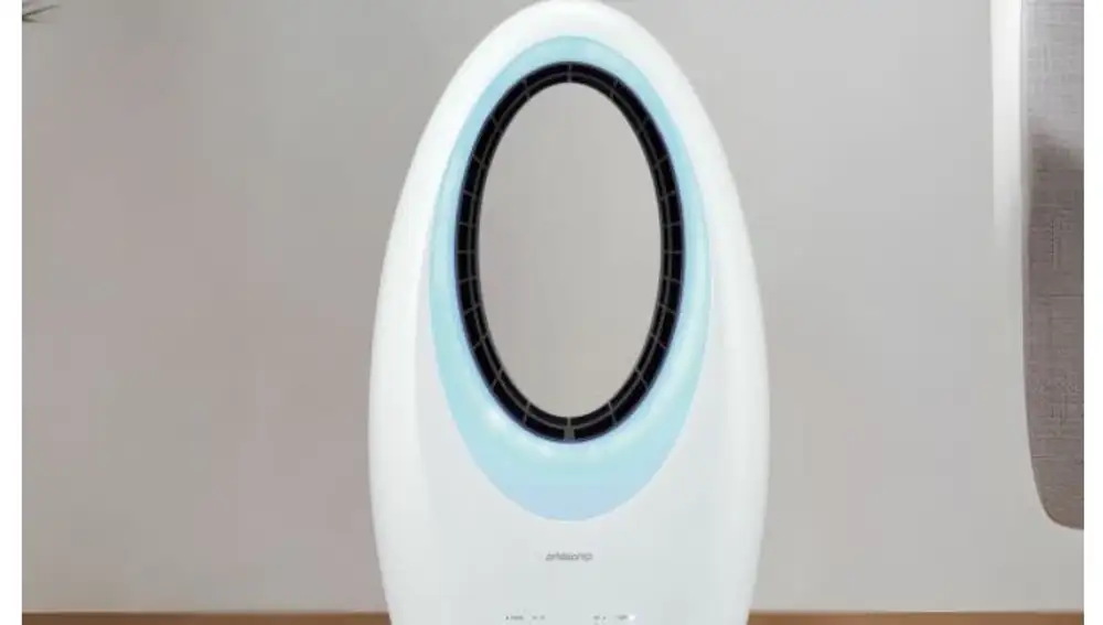 Innovador diseño de este ventilador con luz incorporada