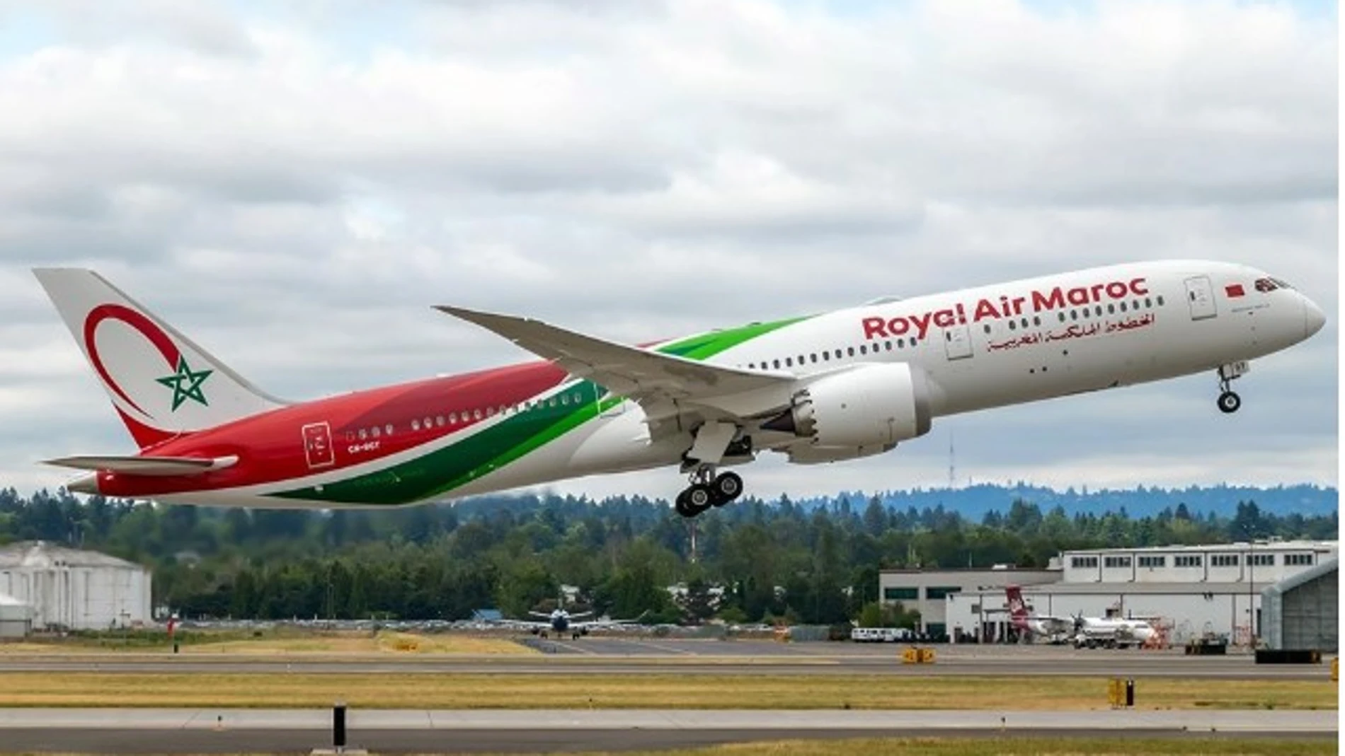 Avión de Air Maroc