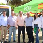 Acto de campaña electoral de Vox en Villarrobledo (Albacete)